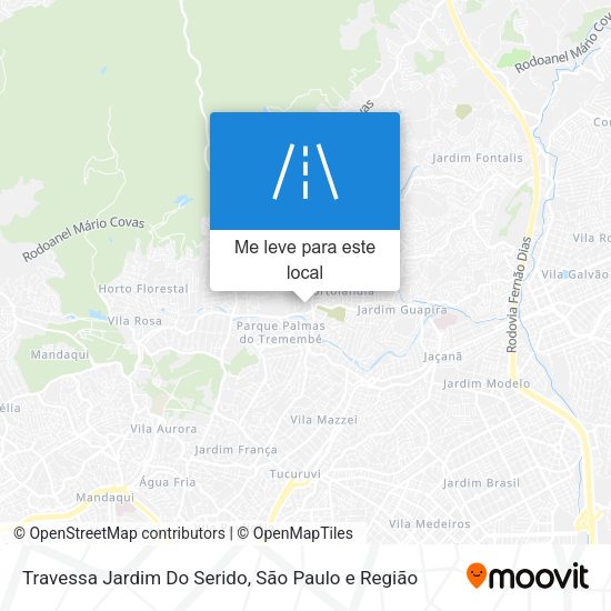 Travessa Jardim Do Serido mapa