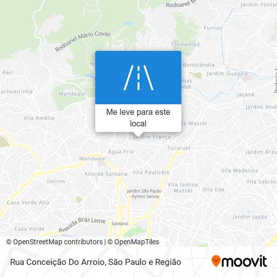 Rua Conceição Do Arroio mapa