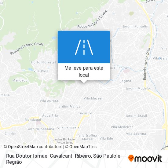 Rua Doutor Ismael Cavalcanti Ribeiro mapa