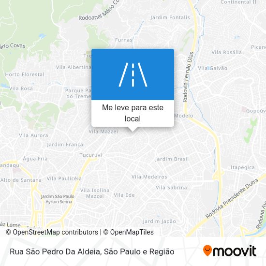 Rua São Pedro Da Aldeia mapa