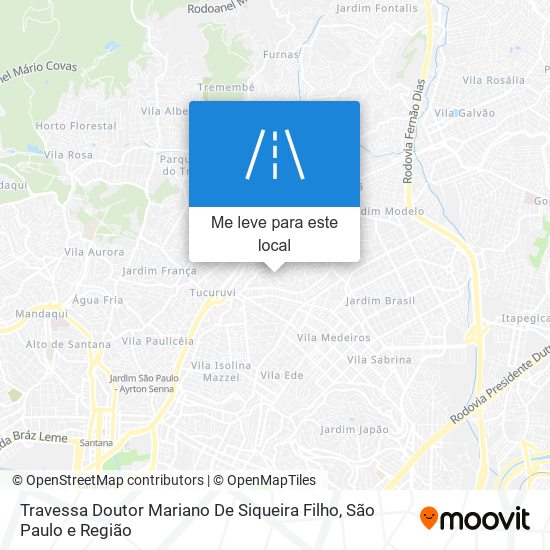 Travessa Doutor Mariano De Siqueira Filho mapa