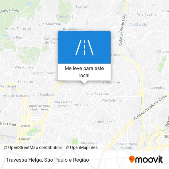 Travessa Helga mapa
