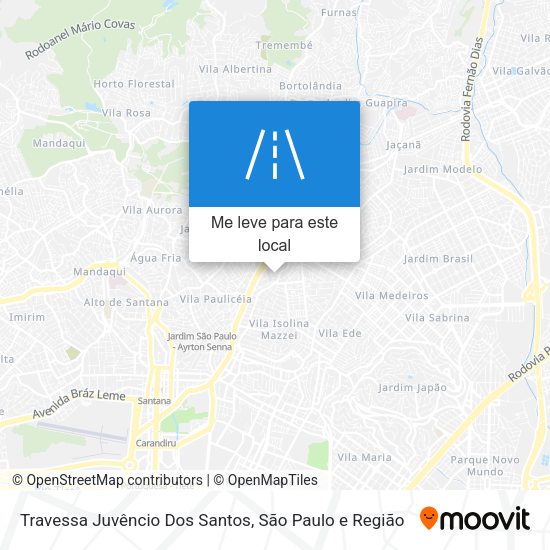 Travessa Juvêncio Dos Santos mapa