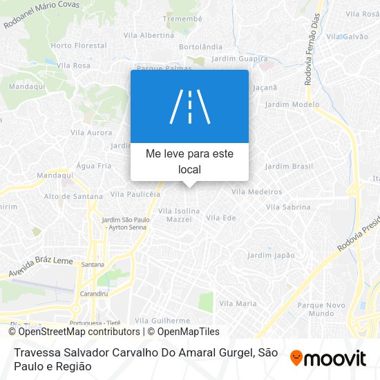 Travessa Salvador Carvalho Do Amaral Gurgel mapa