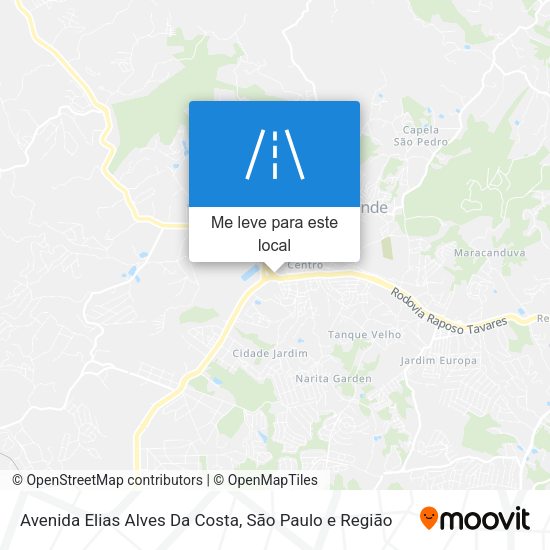 Avenida Elias Alves Da Costa mapa