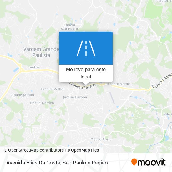 Avenida Elias Da Costa mapa