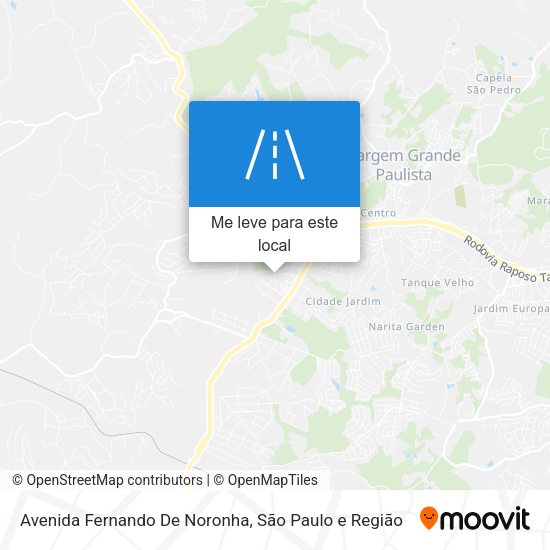 Avenida Fernando De Noronha mapa