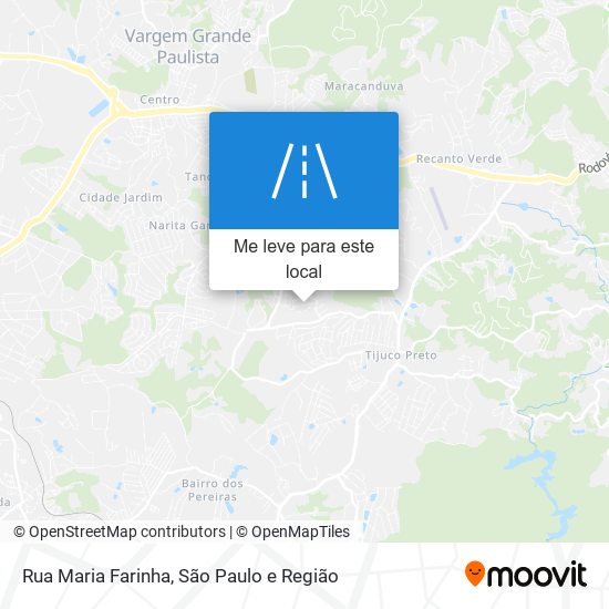 Rua Maria Farinha mapa