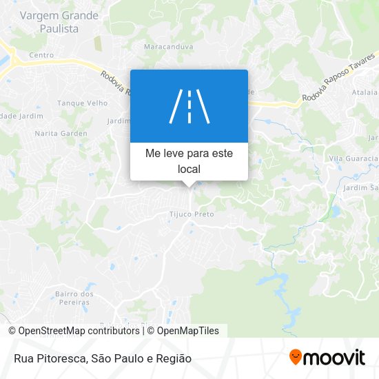Rua Pitoresca mapa