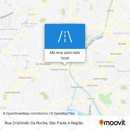 Rua Cristóvão Da Rocha mapa