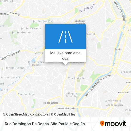 Rua Domingos Da Rocha mapa