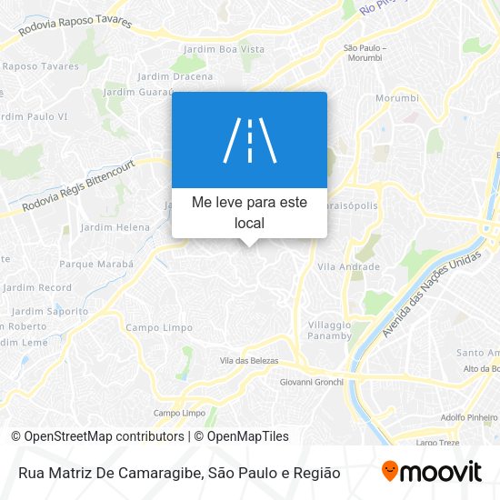 Rua Matriz De Camaragibe mapa