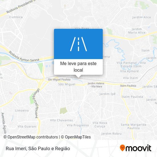 Rua Imeri mapa