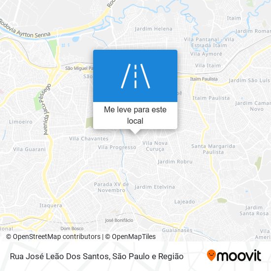 Rua José Leão Dos Santos mapa