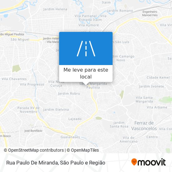 Rua Paulo De Miranda mapa