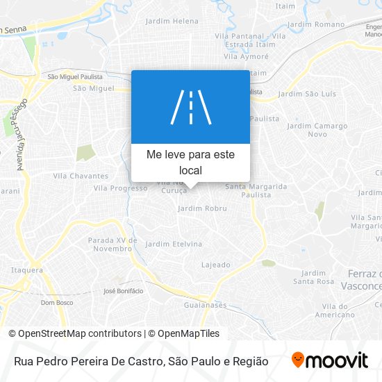 Rua Pedro Pereira De Castro mapa