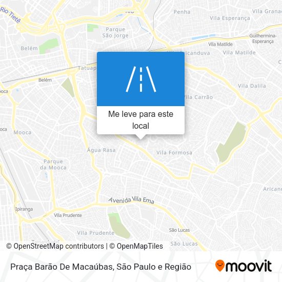 Praça Barão De Macaúbas mapa