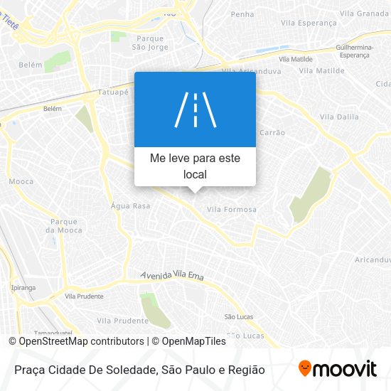 Praça Cidade De Soledade mapa