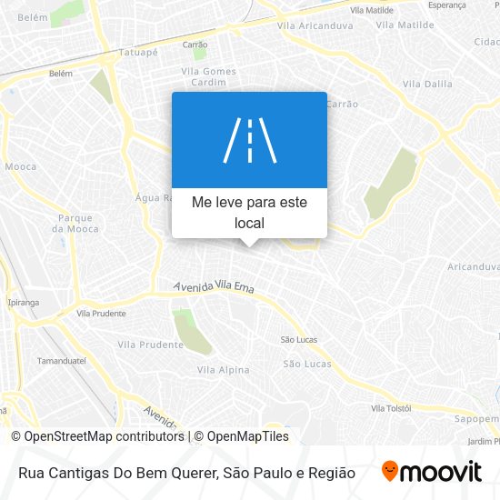 Rua Cantigas Do Bem Querer mapa