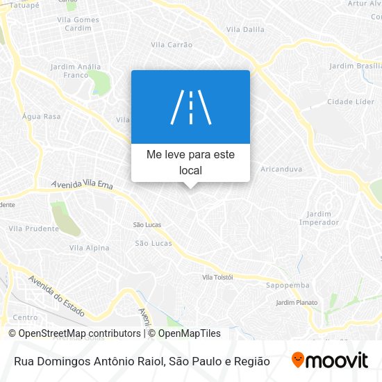 Rua Domingos Antônio Raiol mapa