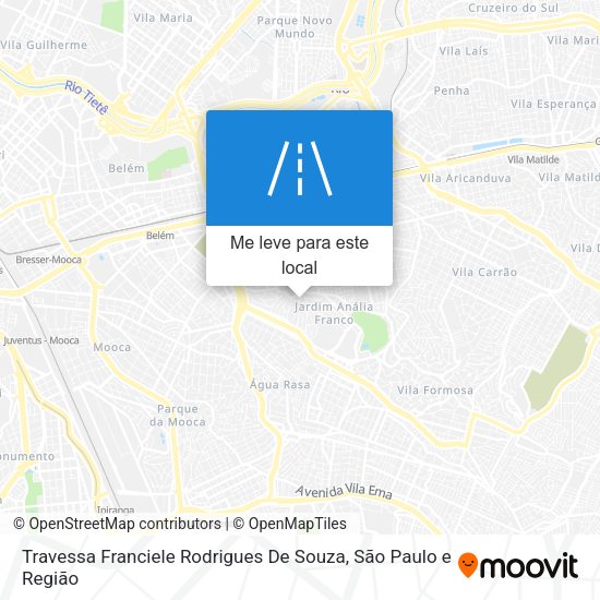 Travessa Franciele Rodrigues De Souza mapa