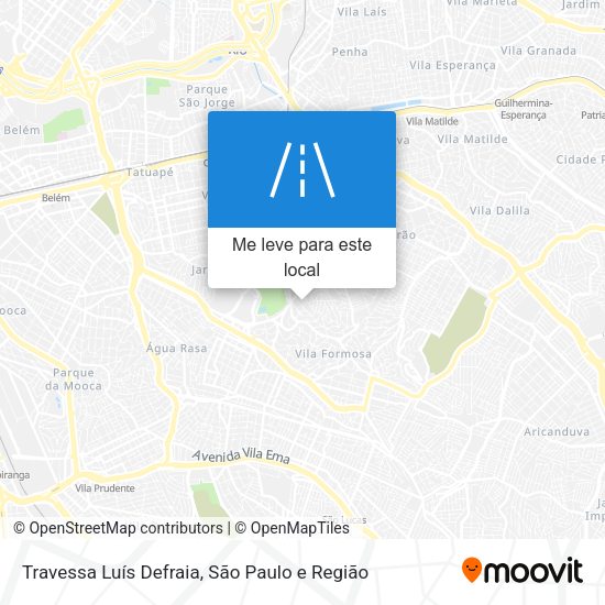 Travessa Luís Defraia mapa
