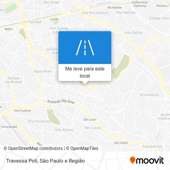 Travessa Poli mapa