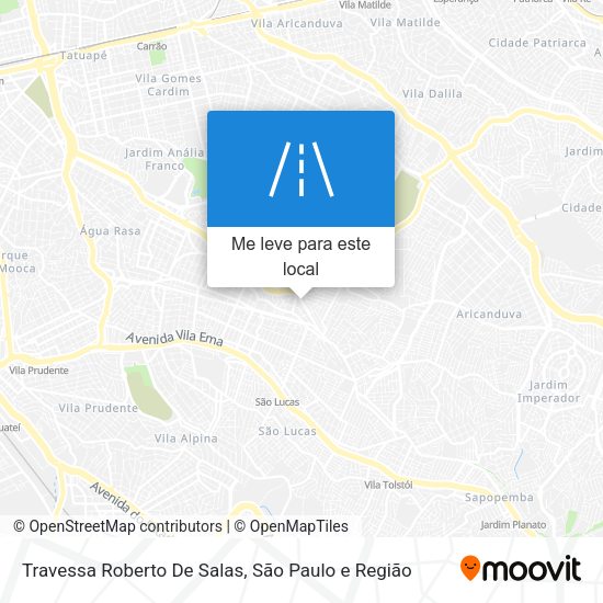 Travessa Roberto De Salas mapa