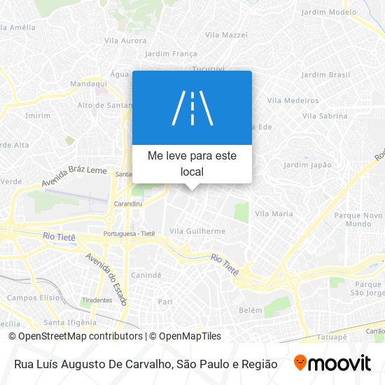 Rua Luís Augusto De Carvalho mapa