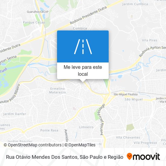 Rua Otávio Mendes Dos Santos mapa