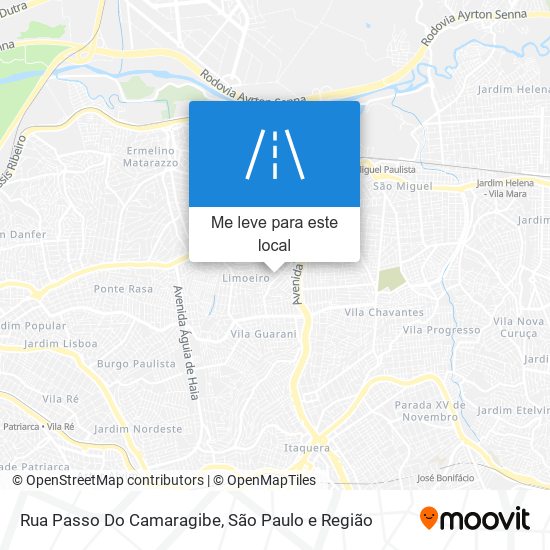 Rua Passo Do Camaragibe mapa