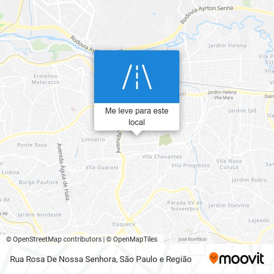 Rua Rosa De Nossa Senhora mapa