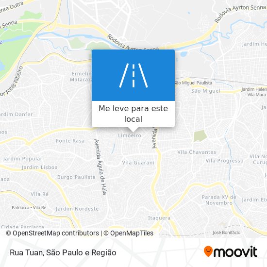 Rua Tuan mapa