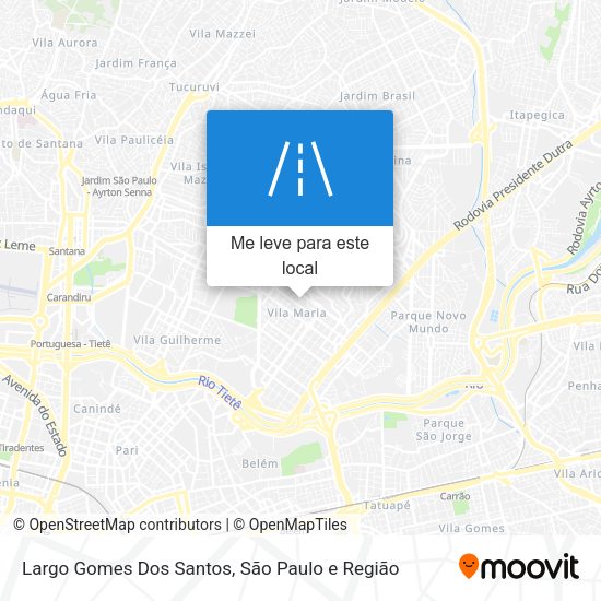 Largo Gomes Dos Santos mapa