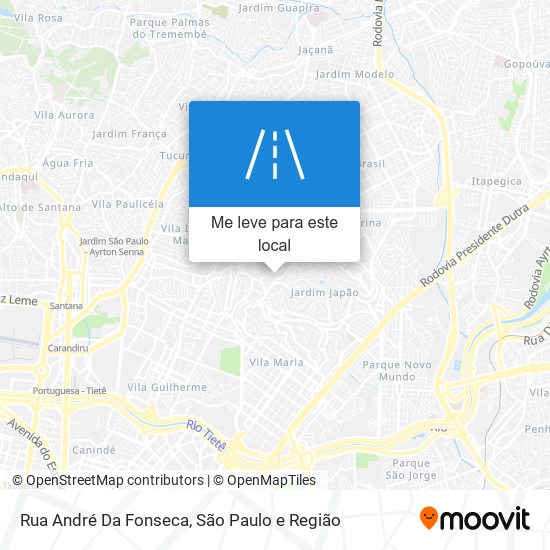 Rua André Da Fonseca mapa