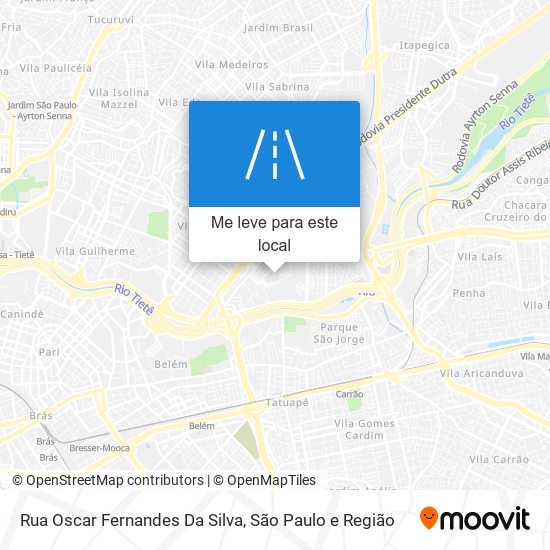 Rua Oscar Fernandes Da Silva mapa