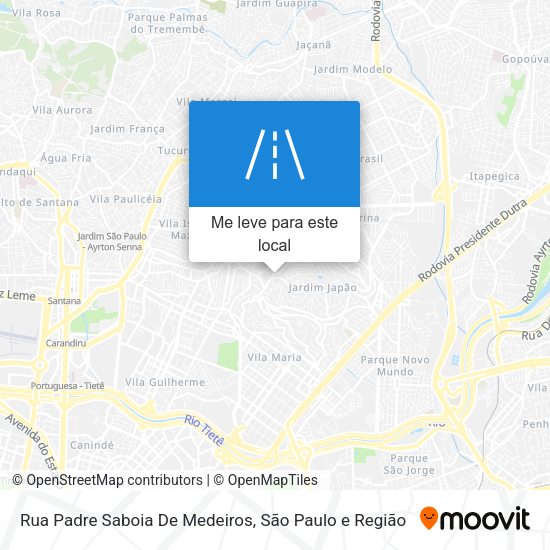 Rua Padre Saboia De Medeiros mapa