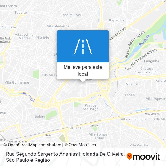 Rua Segundo Sargento Ananias Holanda De Oliveira mapa