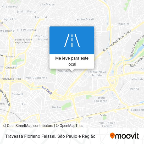 Travessa Floriano Faissal mapa