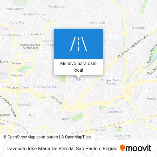 Travessa José Maria De Pereda mapa