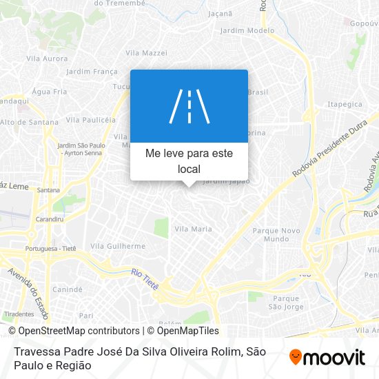 Travessa Padre José Da Silva Oliveira Rolim mapa