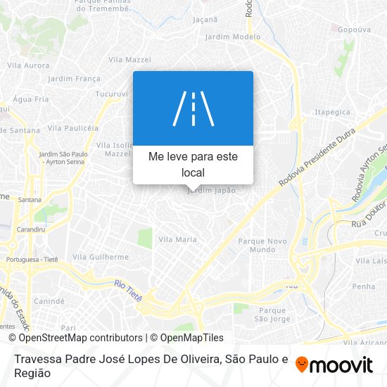 Travessa Padre José Lopes De Oliveira mapa