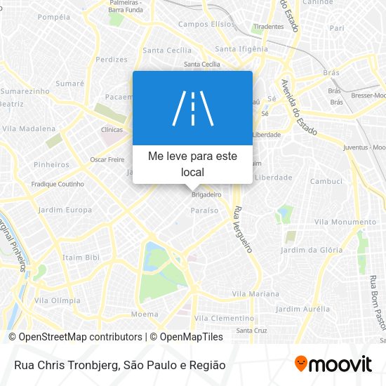 Rua Chris Tronbjerg mapa