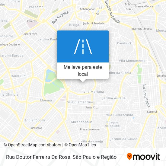 Rua Doutor Ferreira Da Rosa mapa