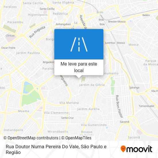 Rua Doutor Numa Pereira Do Vale mapa