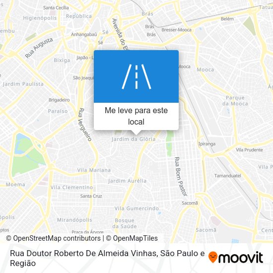 Rua Doutor Roberto De Almeida Vinhas mapa