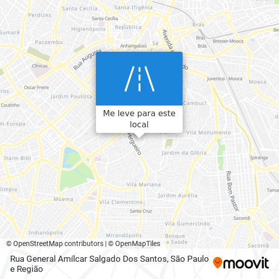 Rua General Amílcar Salgado Dos Santos mapa