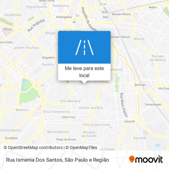 Rua Ismenia Dos Santos mapa