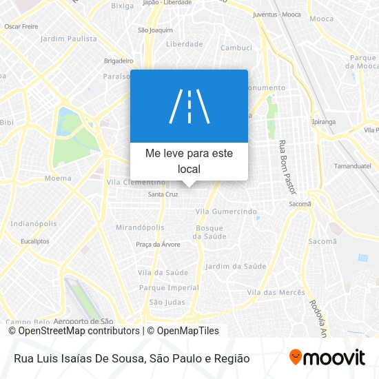 Rua Luis Isaías De Sousa mapa