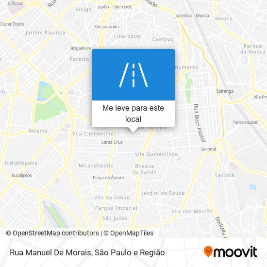 Rua Manuel De Morais mapa